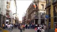 Mexico City Walking / Madero Street / Zocalo / Palacio Nacional