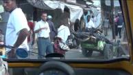 Mombasa Kenya Old Town walking tour including market, rickshaw Tuk Tuk ride, tusks